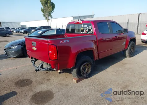 2018 Chevrolet Colorado Z71 from USA, damaged, VIN 1GCGSDEN4J1177747